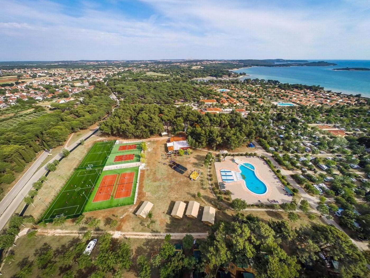 Plamar Mobile Homes Bi Village Фажана Экстерьер фото